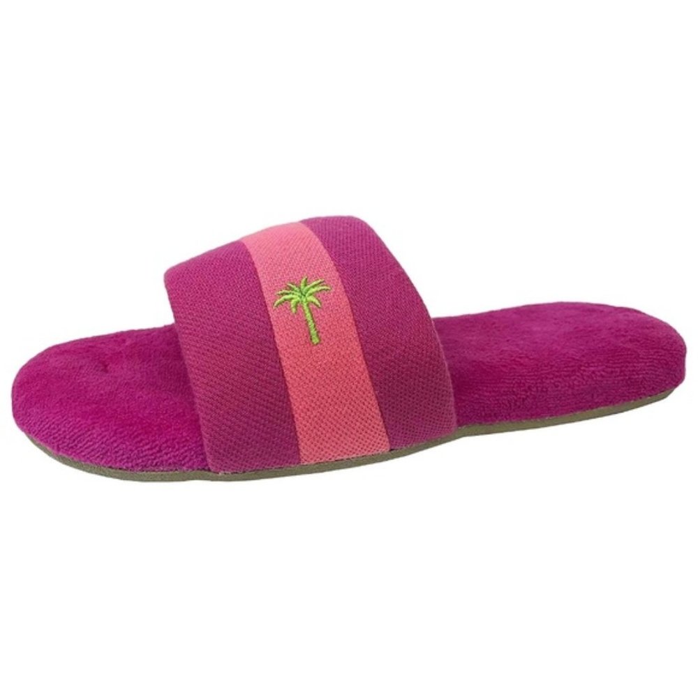 NEW Isotoner Women's Cabana Resort Slippers Slide 6.5-7